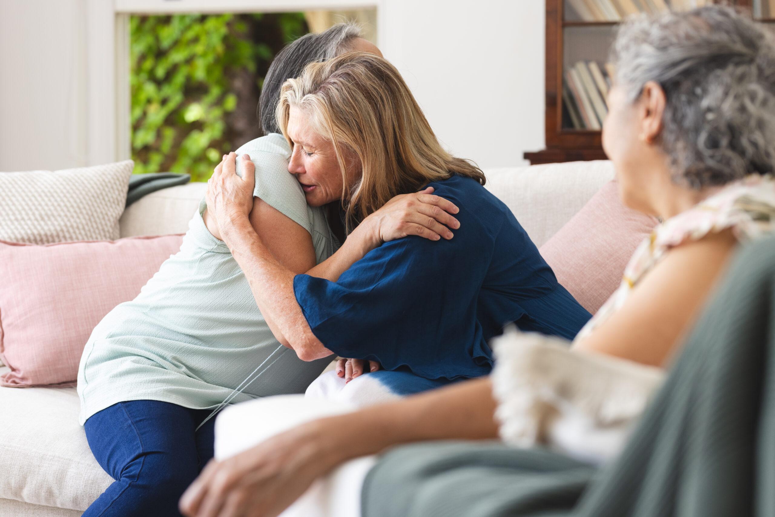 Woman crying